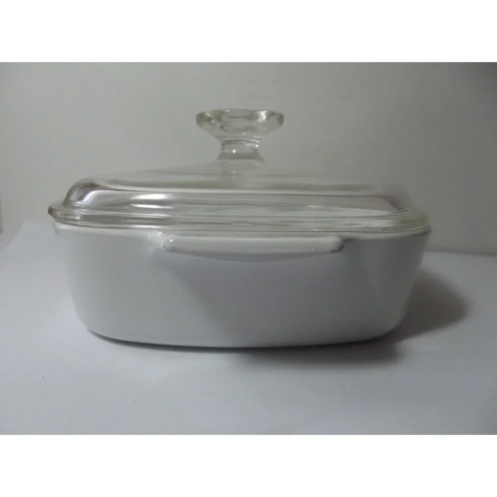 Corning Ware 1 Quart Spice Of Life L’Echalote A-1-B Casserole Dish Pyrex Lid A7C